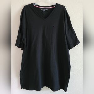 Tommy Hilfiger Sz XXXL black Vneck shirt